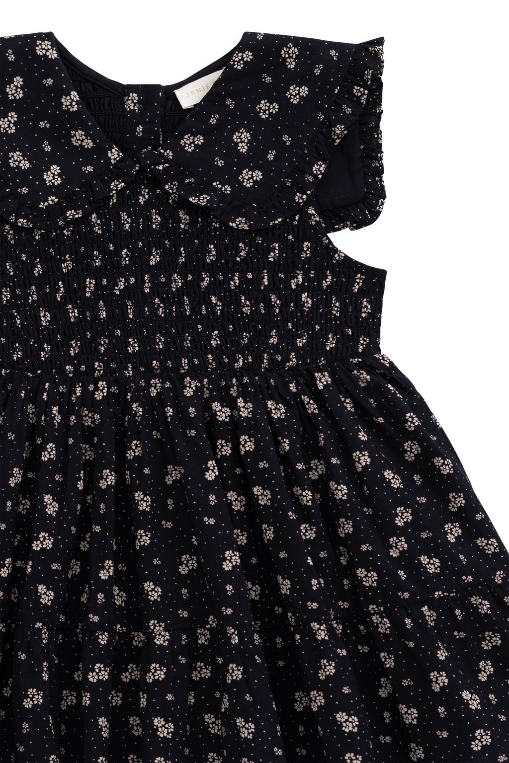 Organic Cotton Dress - Navy