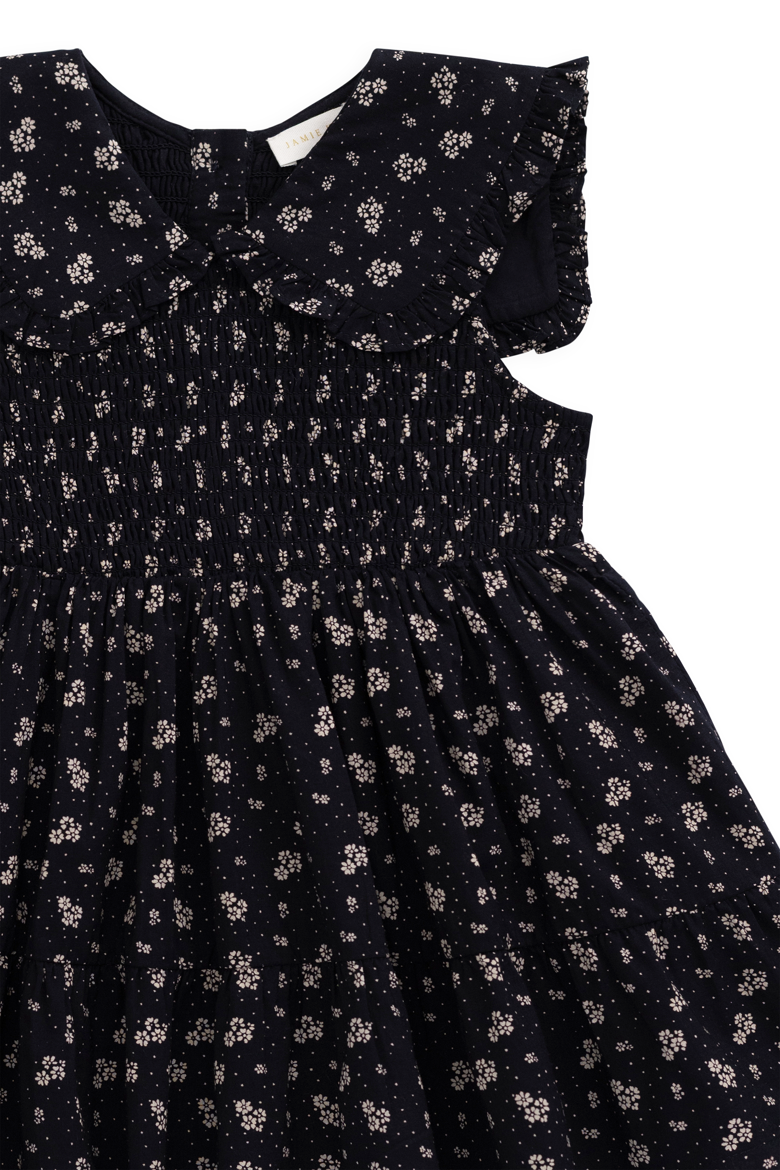 Organic Cotton Dress - Navy