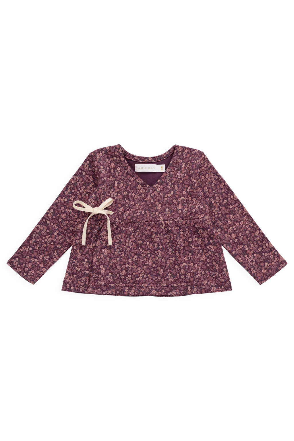 Organic Cotton Wrap Top