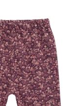 Legging en coton biologique et élasthanne avec taille élastiquée et extensibilité douce pour filles (naissance – 10 ans)