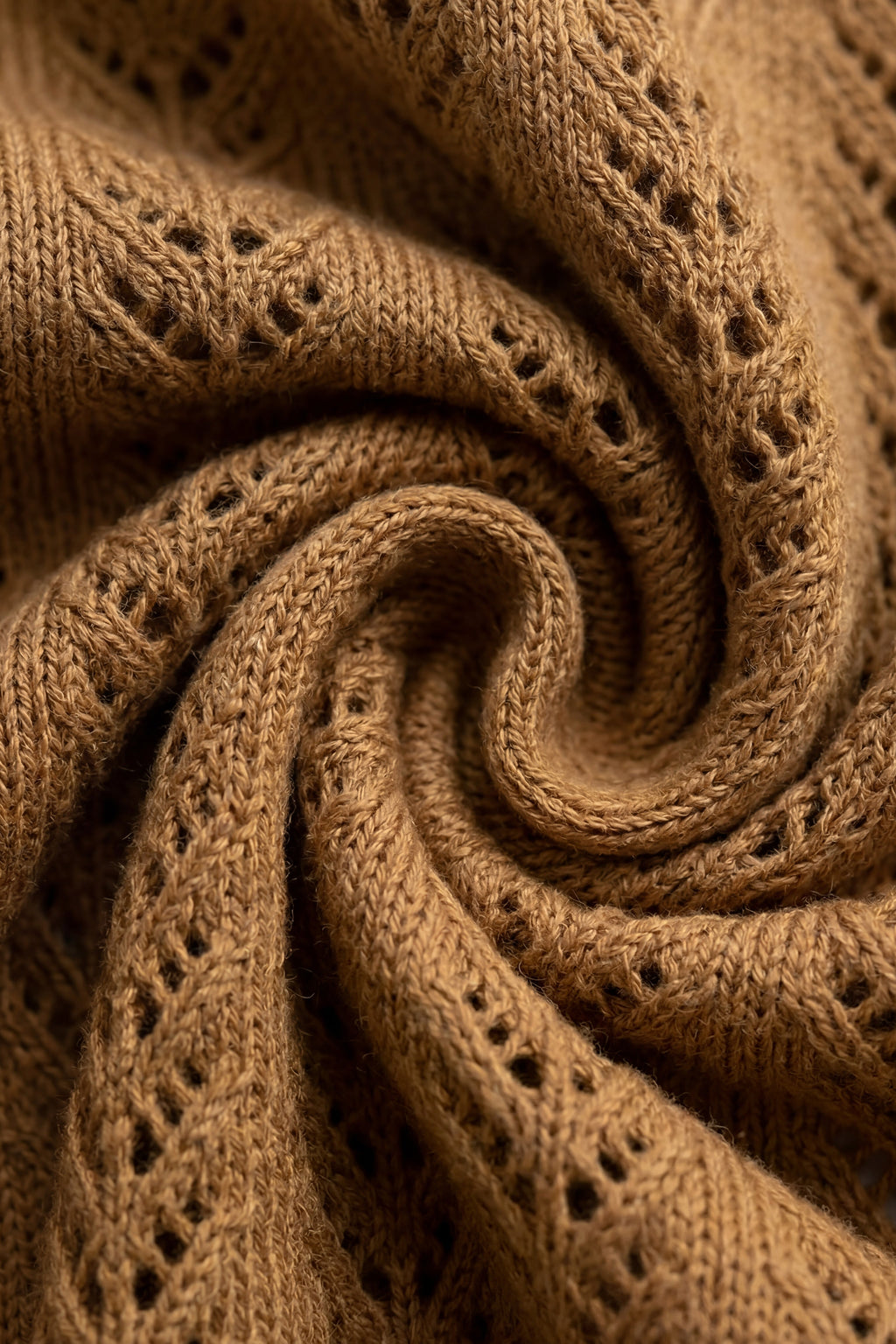 Knitted Cardigan - Antique Bronze