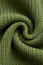 Cardigan ludique en maille de coton vert matcha pour filles de 0 à 6 ans, avec capuche à oreilles d'ours, poches avant et boutons