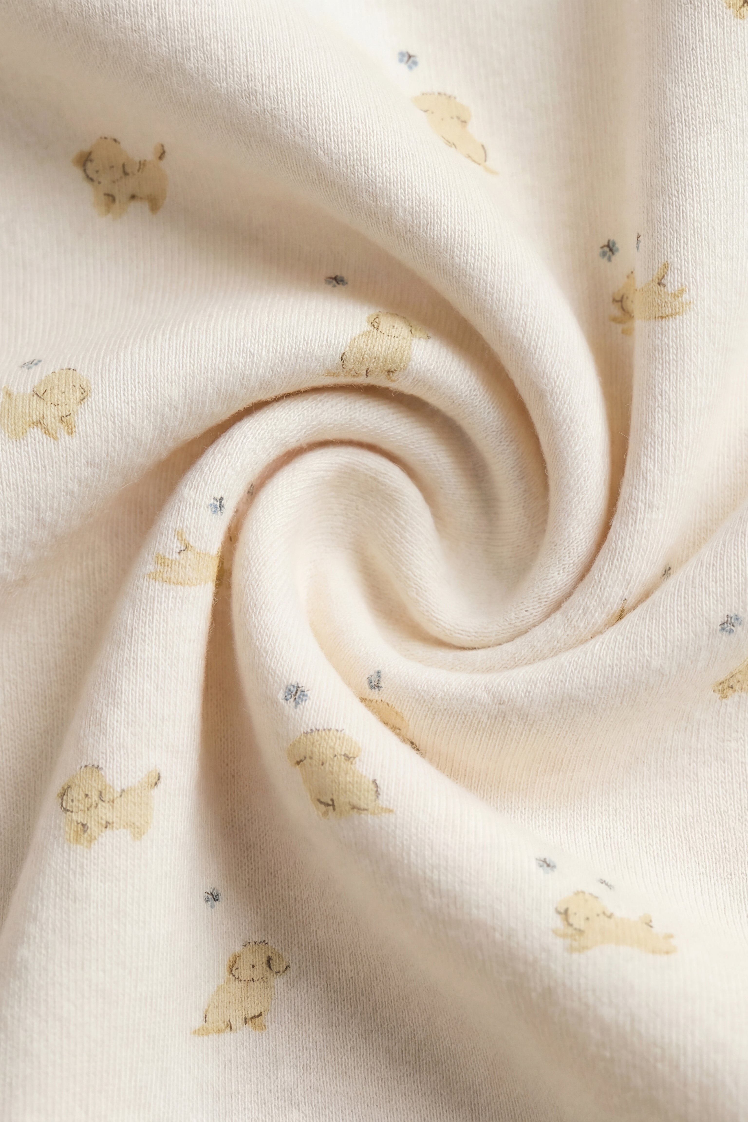 Organic Cotton Bib - Playful Honey